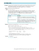 Preview for 199 page of HP StorageWorks SN6000 Command Line Interface Manual