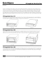 HP StorageWorks Ultrium 230 Quickspecs preview