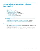 Preview for 21 page of HP StorageWorks Ultrium 448 User Manual