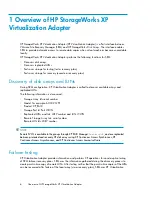 Предварительный просмотр 6 страницы HP StorageWorks XP Virtualization Adapter Administrator'S Manual