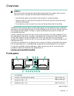 Предварительный просмотр 9 страницы HP StoreEver MSL3040 User'S And Service Manual