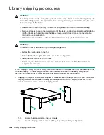 Предварительный просмотр 184 страницы HP StoreEver MSL3040 User'S And Service Manual