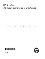 Preview for 1 page of HP StoreEver Series User Manual