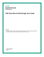 HP storevirtual 3200 User Manual предпросмотр