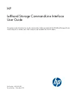 HP Storevirtual 4000 User Manual preview