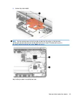 Предварительный просмотр 35 страницы HP Stream 11 Pro G4 EE Maintenance And Service Manual