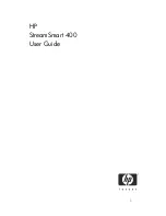 HP StreamSmart 400 User Manual preview