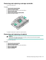 Предварительный просмотр 39 страницы HP Synergy 480 Gen9 Maintenance And Service Manual