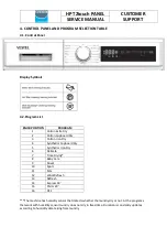 Preview for 6 page of HP T2touch PANEL Service Manual