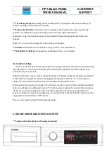 Preview for 7 page of HP T2touch PANEL Service Manual