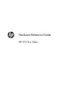 HP t510 Hardware Reference Manual preview