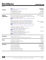 Preview for 4 page of HP T5540 - Thin Client - 512 MB RAM Quickspecs