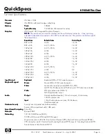 Preview for 6 page of HP T5540 - Thin Client - 512 MB RAM Quickspecs