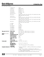 Preview for 9 page of HP T5540 - Thin Client - 512 MB RAM Quickspecs