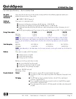 Preview for 11 page of HP T5540 - Thin Client - 512 MB RAM Quickspecs