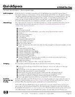 Preview for 12 page of HP T5540 - Thin Client - 512 MB RAM Quickspecs