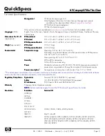 Preview for 9 page of HP T5730w - Compaq Thin Client Quickspecs