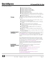 Preview for 11 page of HP T5730w - Compaq Thin Client Quickspecs