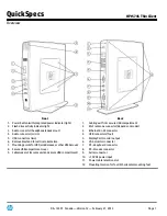 Предварительный просмотр 1 страницы HP t5745 - Thin Client Quickspecs