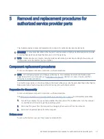 Предварительный просмотр 38 страницы HP TBD Maintenance And Service Manual