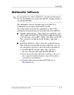 Preview for 109 page of HP TC1100 - Compaq Tablet PC Hardware And Software Manual