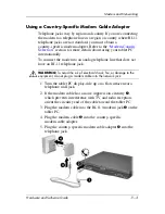 Preview for 150 page of HP TC1100 - Compaq Tablet PC Hardware And Software Manual