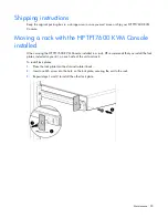 Предварительный просмотр 20 страницы HP TFT7600 G2 User Manual