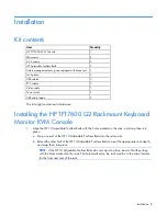 Preview for 8 page of HP TFT7600 User Manual