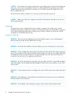 Preview for 16 page of HP TippingPoint 10 Hardware Installation And Safety Manual