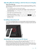 Предварительный просмотр 101 страницы HP TouchSmart 600-1000 - Desktop PC Getting Started Manual