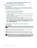 Preview for 24 page of HP TouchSmart 600-1120 User Manual