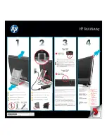 Предварительный просмотр 1 страницы HP TouchSmart 600-1200 - Desktop PC Quick Setup Manual