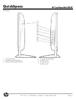 Preview for 2 page of HP TouchSmart 7320 Specification