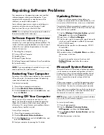 Preview for 7 page of HP TOUCHSMART D*9000 Manual