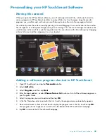 Предварительный просмотр 39 страницы HP TouchSmart dx9000 Getting Started Manual