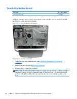 Предварительный просмотр 62 страницы HP TouchSmart Elite 7320 Maintenance & Service Manual