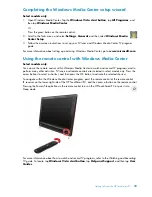 Предварительный просмотр 29 страницы HP TouchSmart IQ820 Getting Started Manual