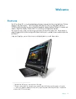 Предварительный просмотр 7 страницы HP TouchSmart User Manual