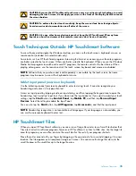 Предварительный просмотр 41 страницы HP TouchSmart User Manual