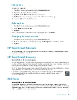 Предварительный просмотр 43 страницы HP TouchSmart User Manual