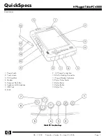 Preview for 1 page of HP Tr3000 - Rugged Tablet PC Quickspecs