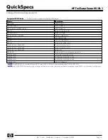 Preview for 15 page of HP TruCluster Server V5.1B-1 Specification