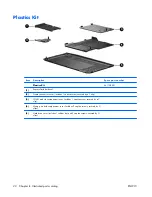 Предварительный просмотр 27 страницы HP Tx1205us - Pavilion - Turion 64 X2 1.8 GHz Maintenance And Service Manual