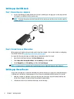 Предварительный просмотр 6 страницы HP USB-C Travel Dock User Manual