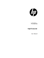 HP V5020U User Manual preview