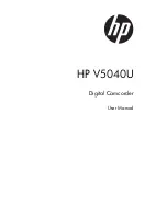 Preview for 1 page of HP V5040U User Manual