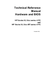 Preview for 1 page of HP Vectra VL 5/00 series Technical Reference Manual