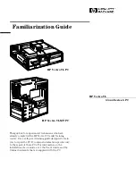 HP Vectra VL 6/xxx - 6 Manual preview