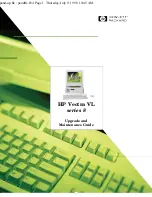 HP Vectra VL series 8 Maintenance Manual предпросмотр