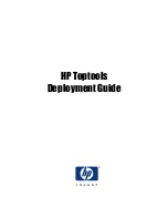 HP Vectra VL410 Deployment Manual preview